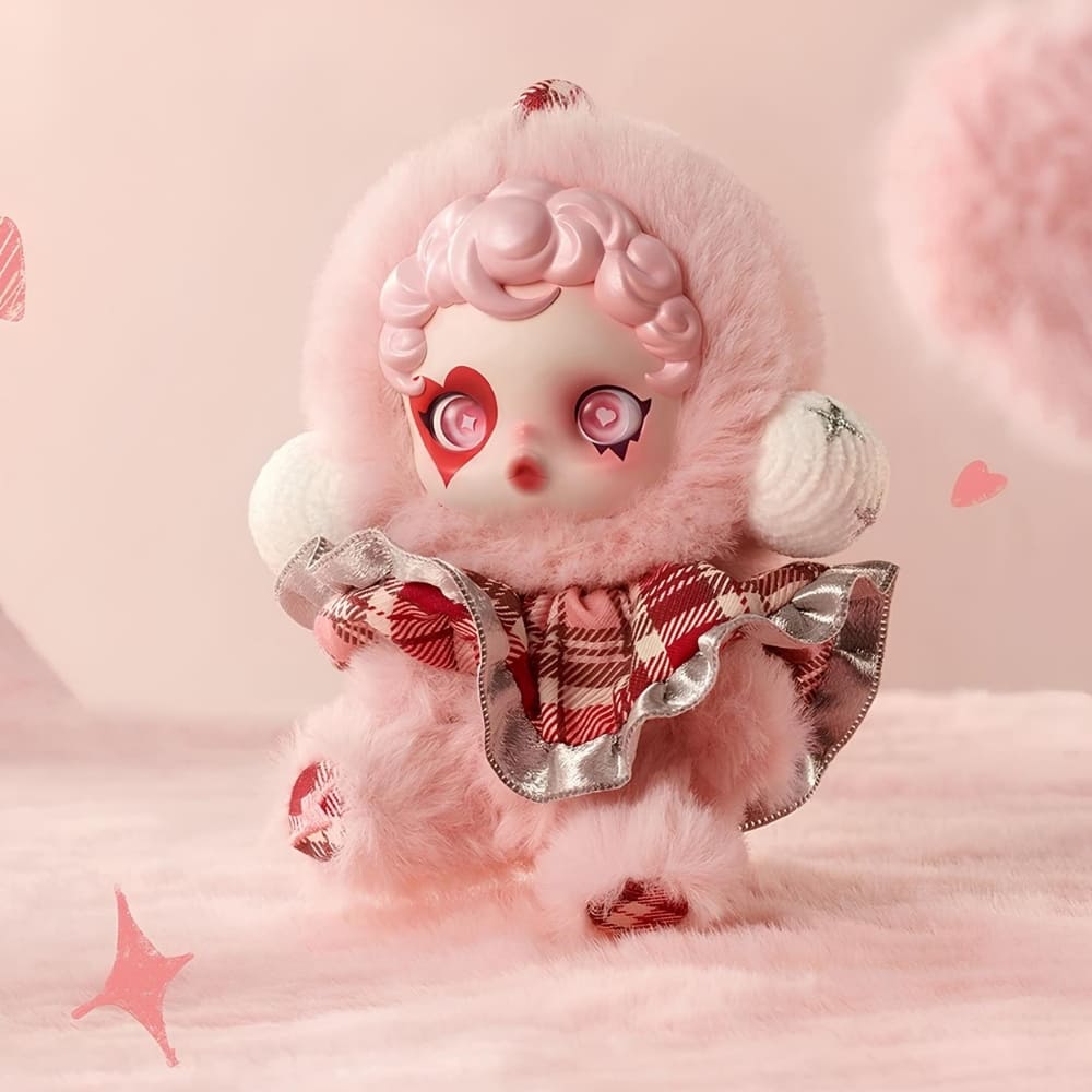 Blind box peluche stile Skullpanda Winter Symphony
