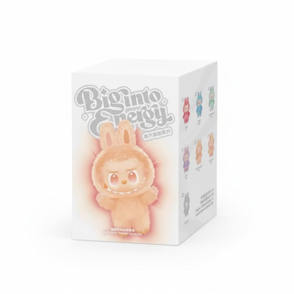 Blind box peluche stile Labubu arcobaleno (non ufficiale)