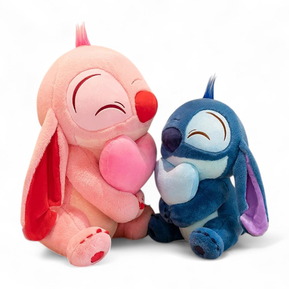 Peluche Stitch e Angel innamorati