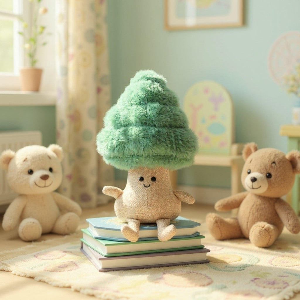 Peluche pianta kawaii piccolo abete
