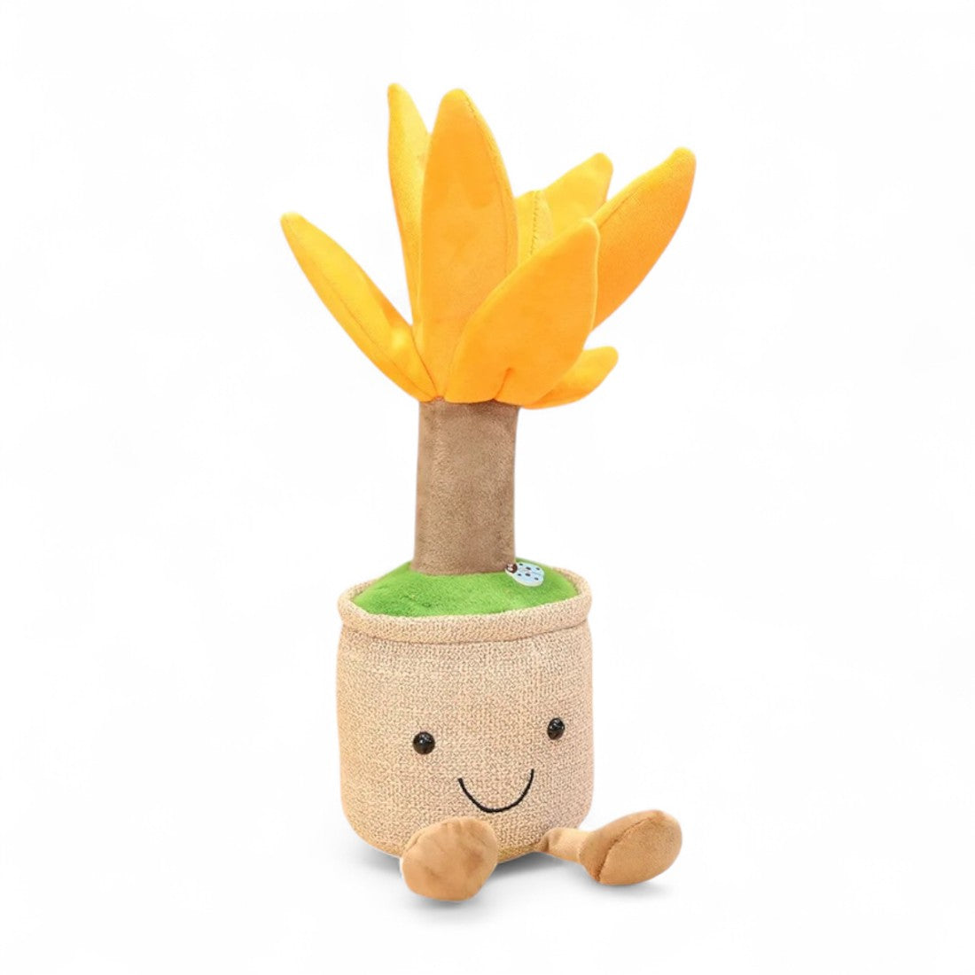 Peluche pianta kawaii yucca in vaso