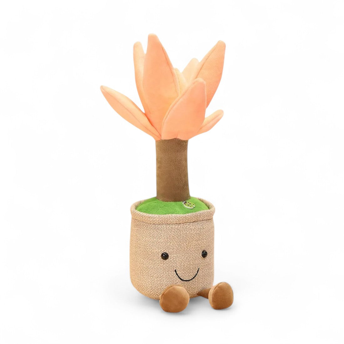 Peluche pianta kawaii yucca in vaso