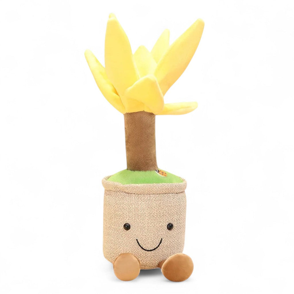 Peluche pianta kawaii yucca in vaso