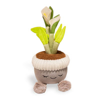 Peluche kawaii pianta in vaso tondo