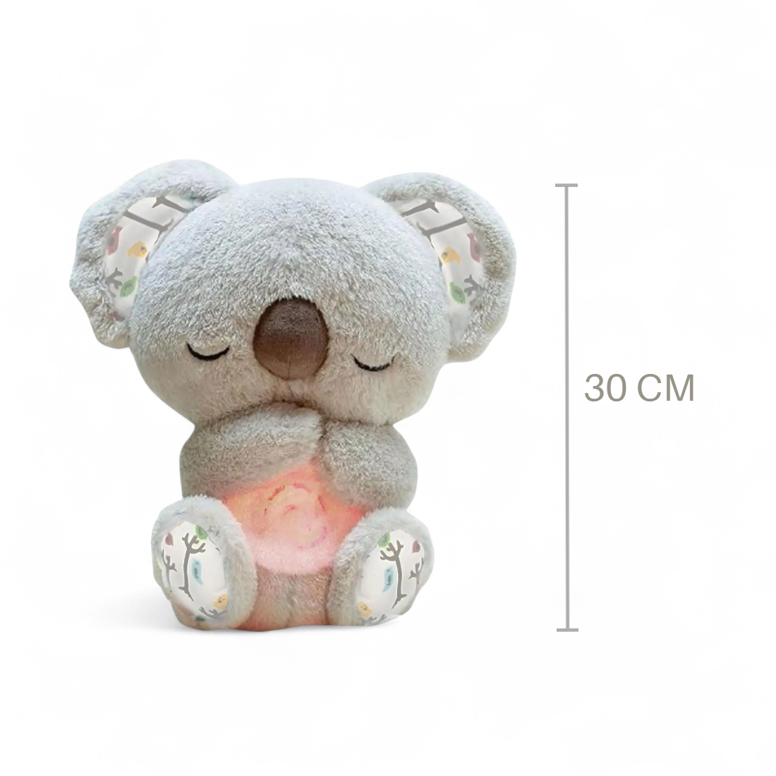Peluche koala che respira e luminoso per rilassare il bebè