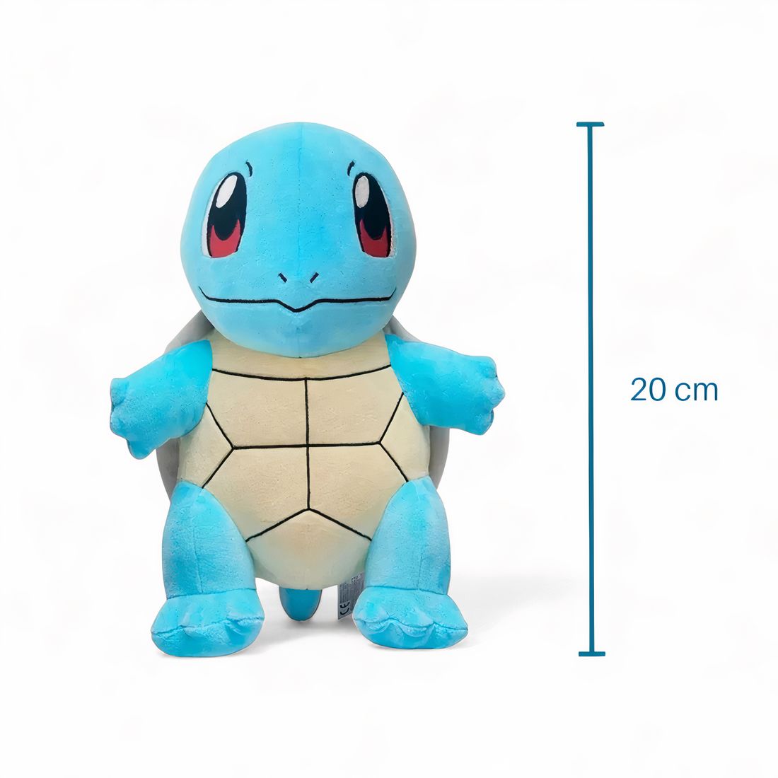 Peluche pokémon - Squirtle tutto morbido