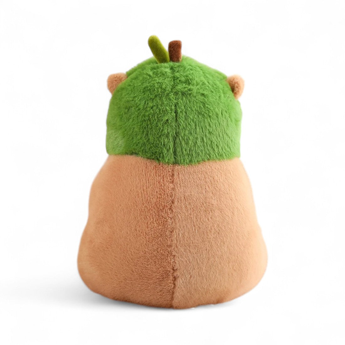 Peluche capybara con bevanda e berretto buffo