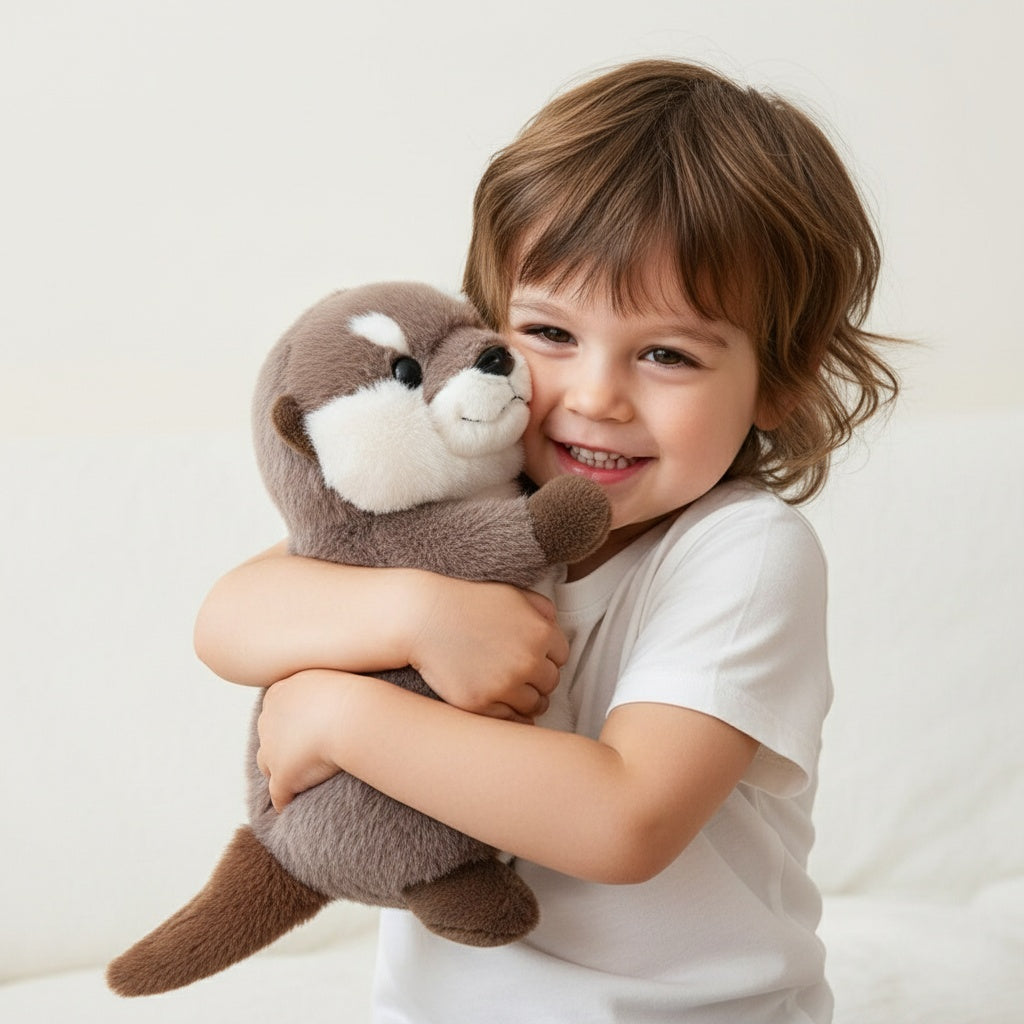 Lontra di peluche tenerissima