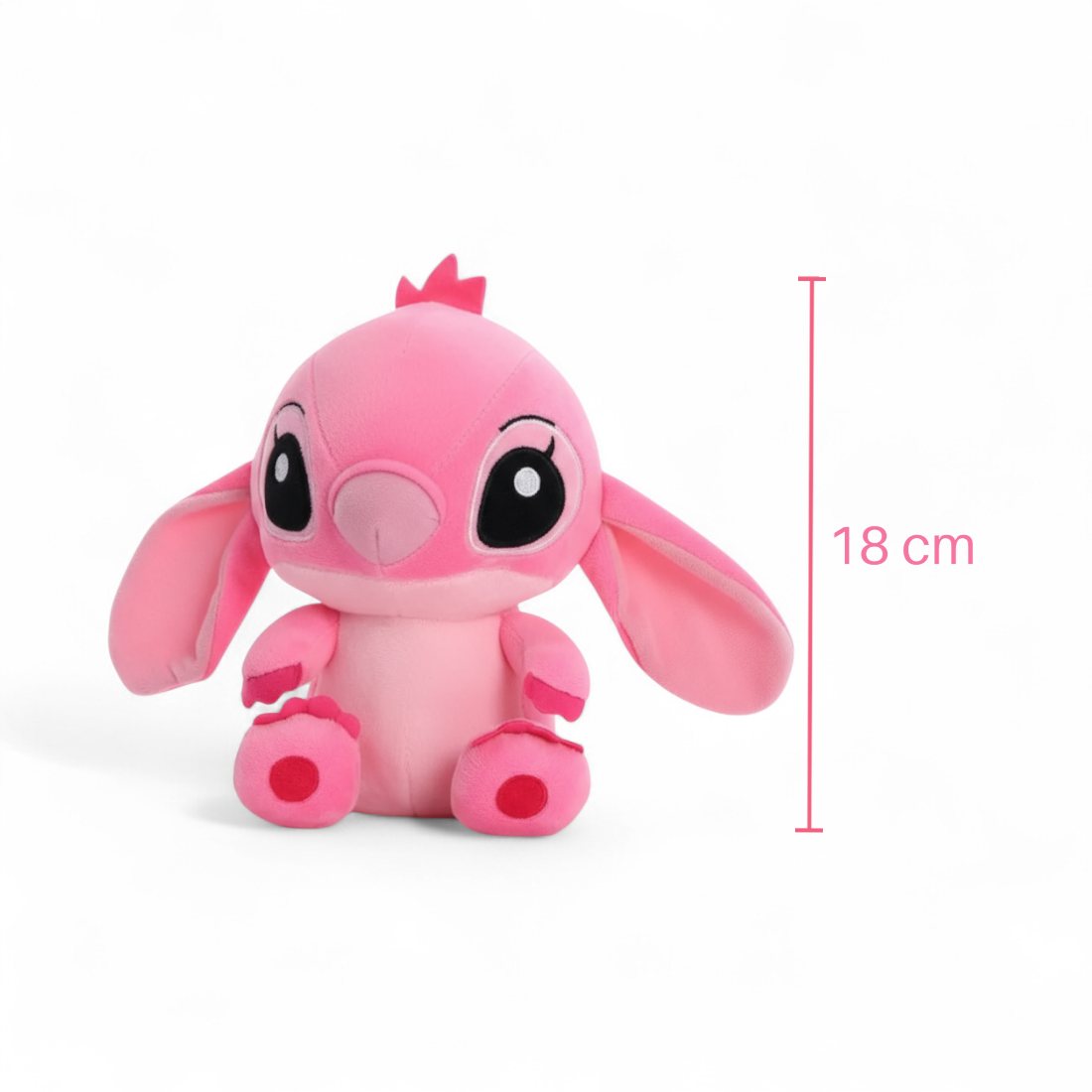 Peluche Angel rosa tenero