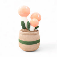 Peluche pianta kawaii fungo decorativo morbido