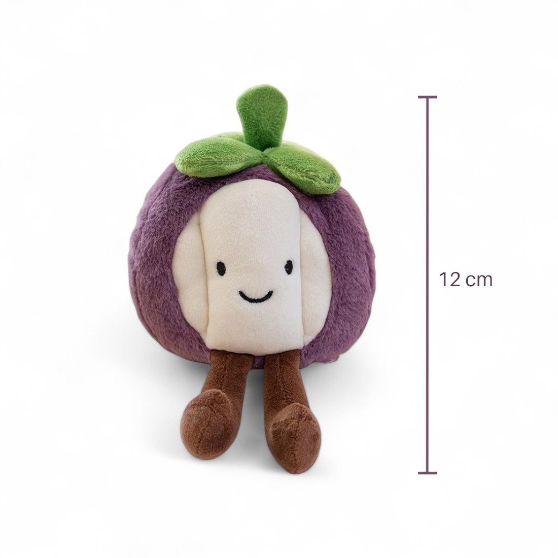 Peluche frutta kawaii mangostano ammaliante