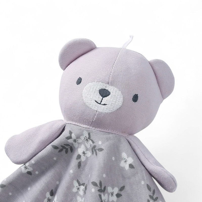 Doudou peluche testa orsetto per neonati