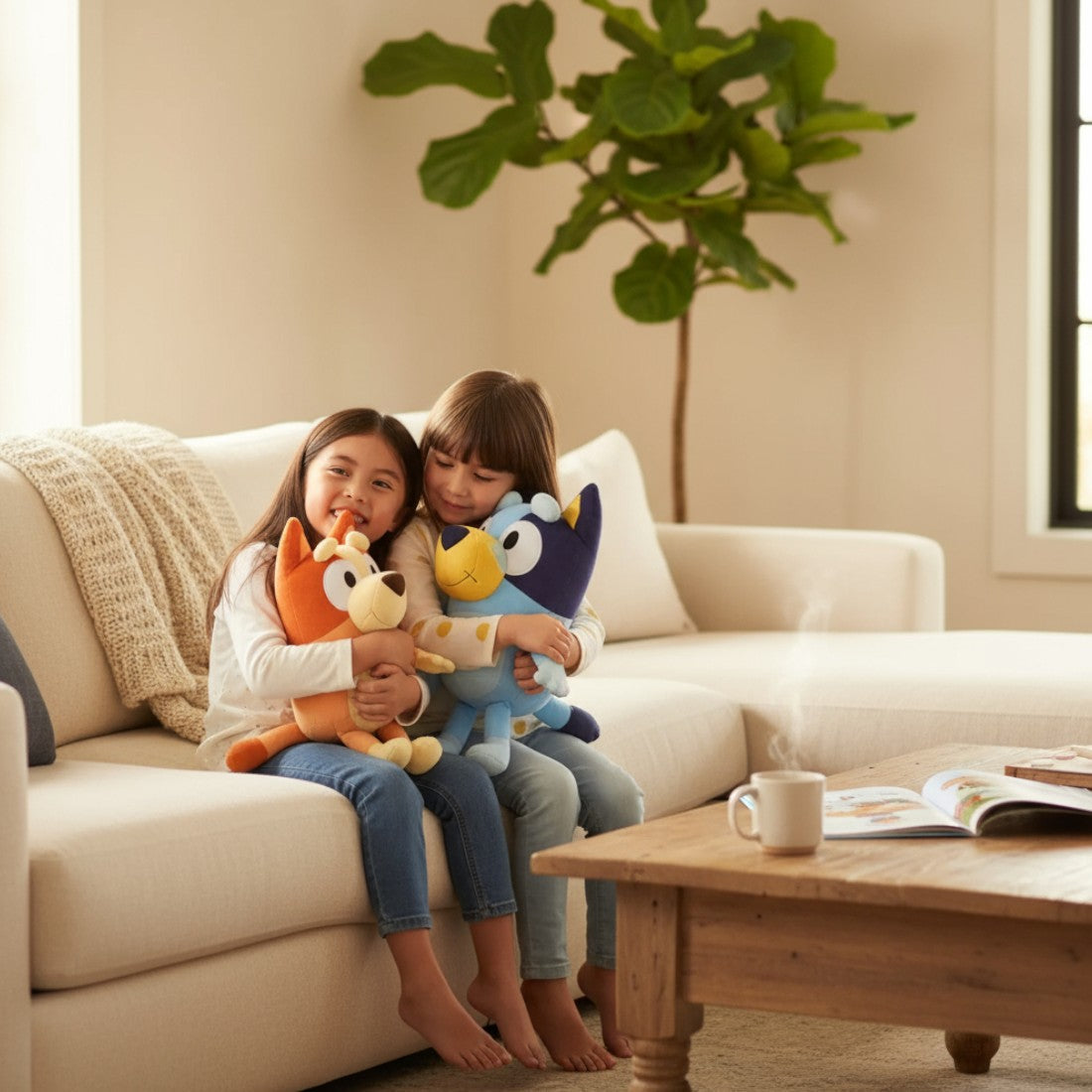 Peluche Bluey – Bandit tutto morbido