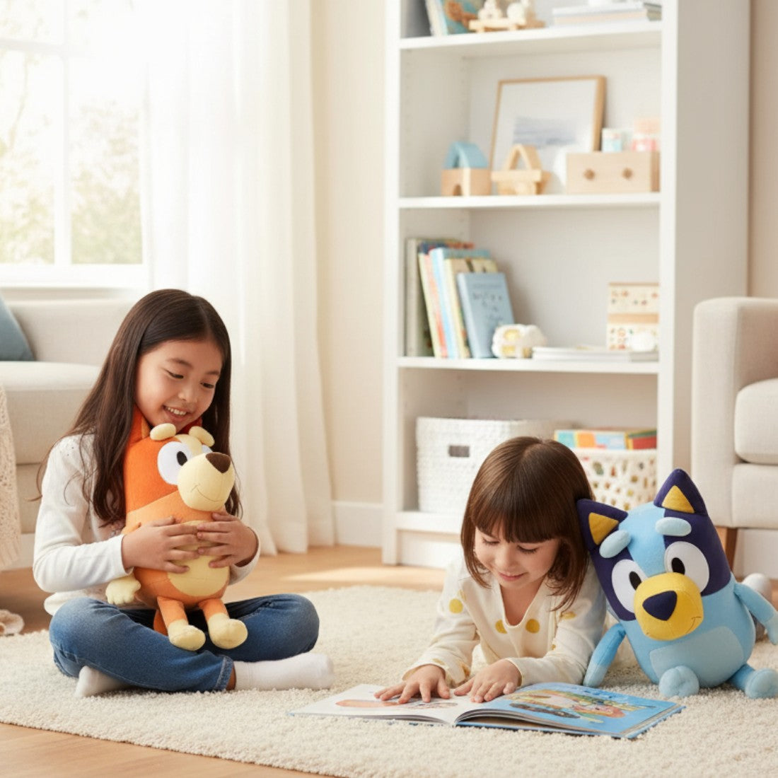 Peluche Bluey – Bandit tutto morbido