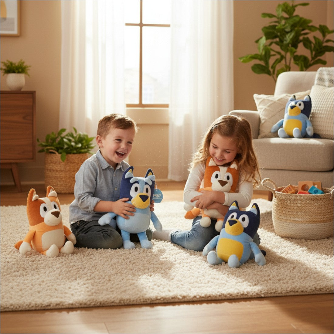 Peluche Bluey – Chilli tutto morbido