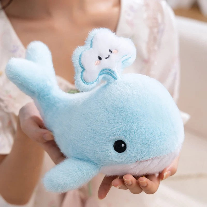 Peluche balena blu adorabile e morbidissimo