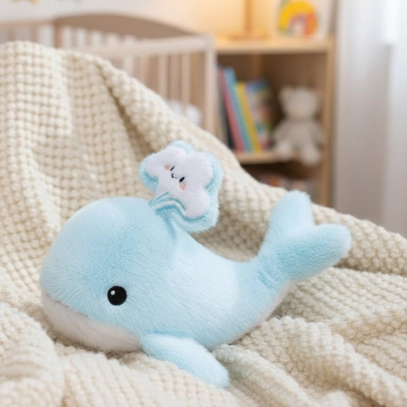 Peluche balena blu adorabile e morbidissimo