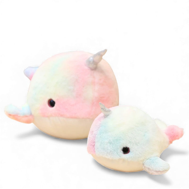 Peluche narvalo pastello fatato