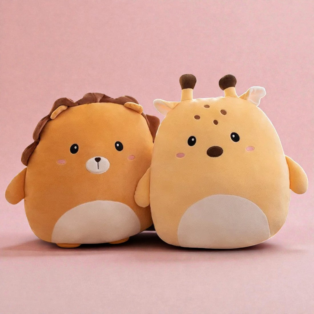 Peluche giraffa beige morbidissima