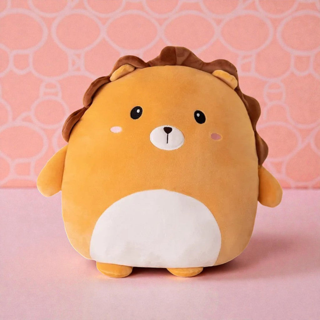 Peluche leone tondo morbidissimo