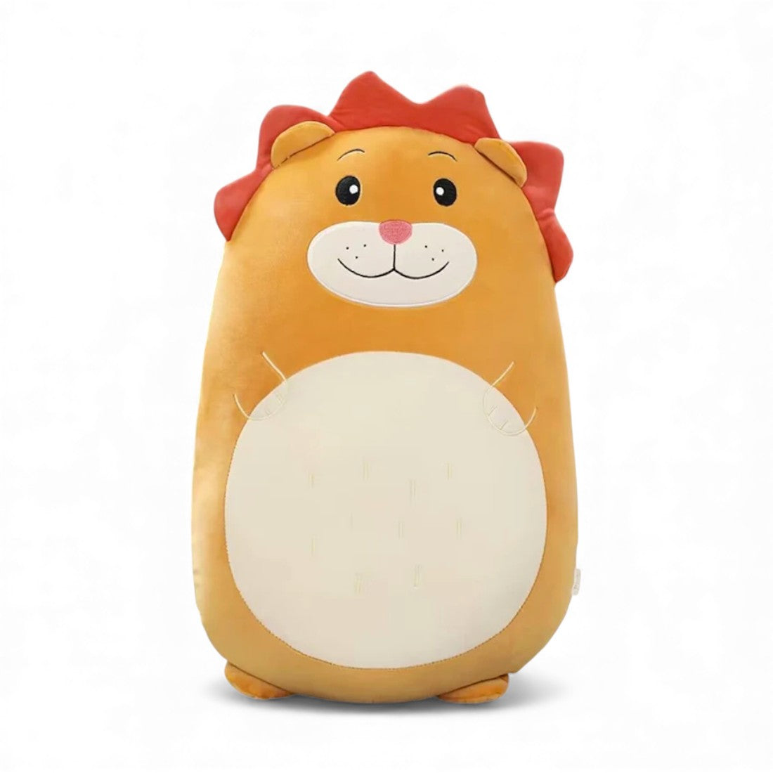 Cuscino peluche grande leone soffice