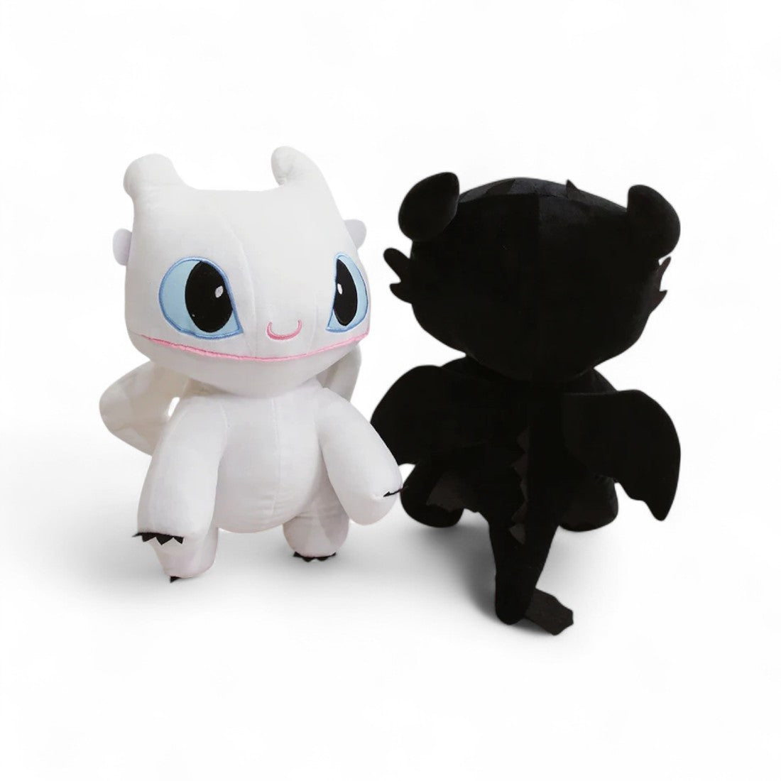 Peluche drago Furia Chiara espressione buffa