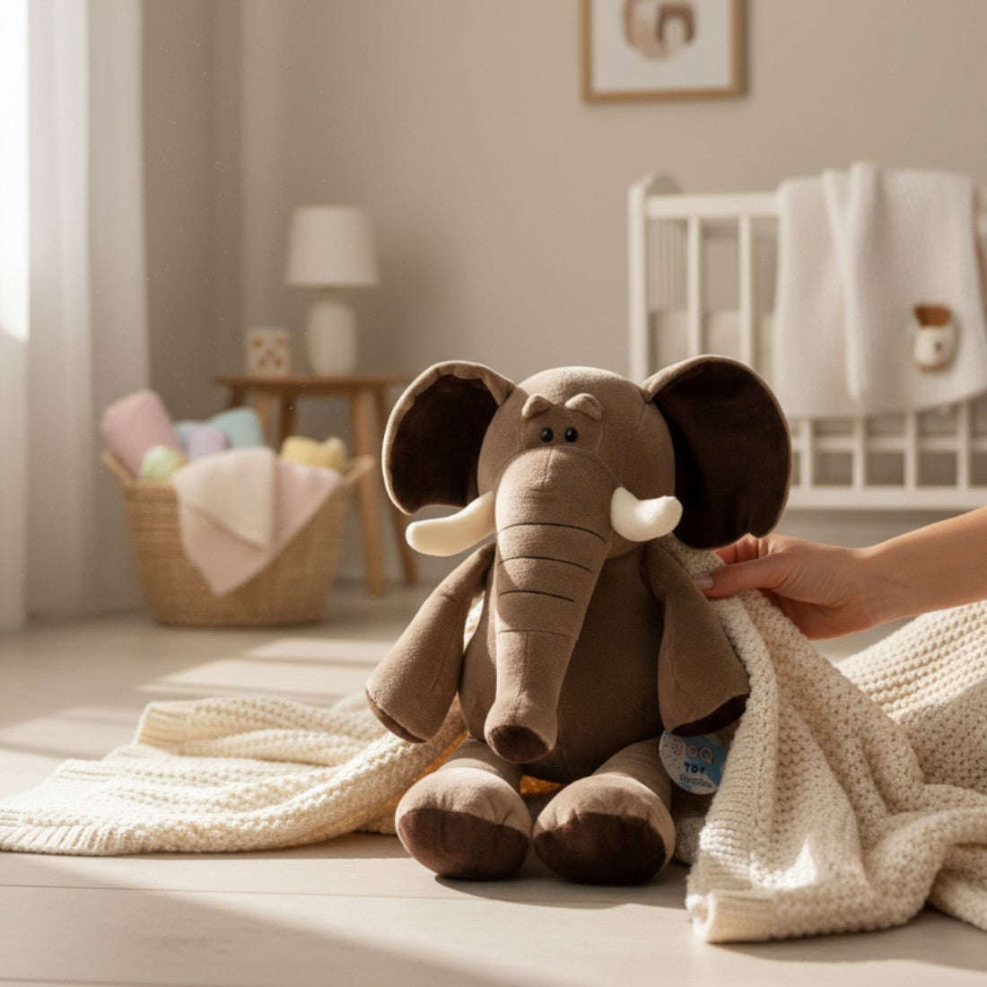 Peluche Elefante Morbido e Buffo
