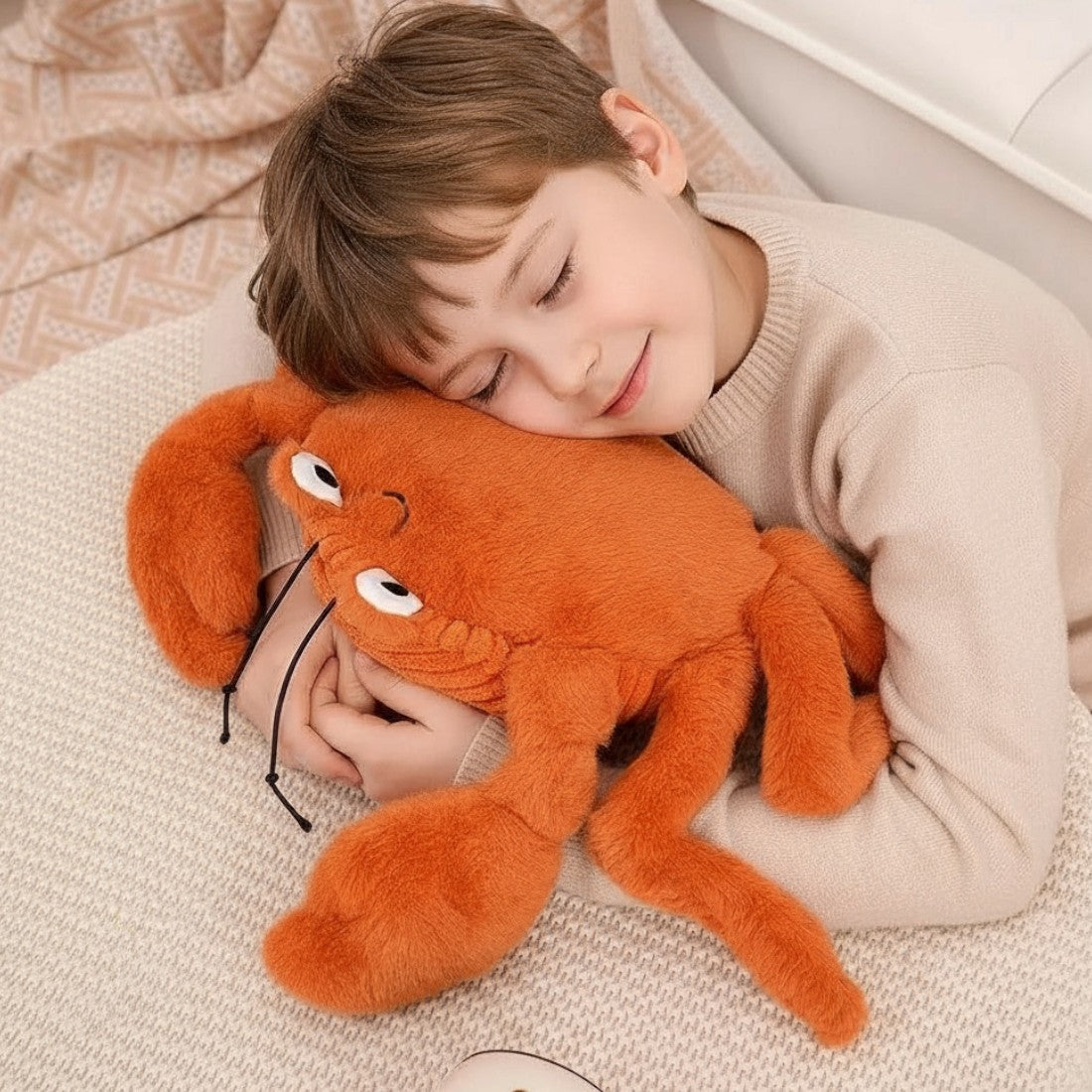 Peluche granchio tutto morbido