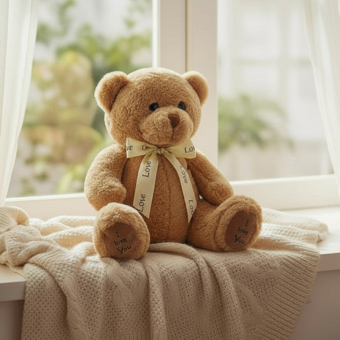 Orsetto di peluche « I love you »