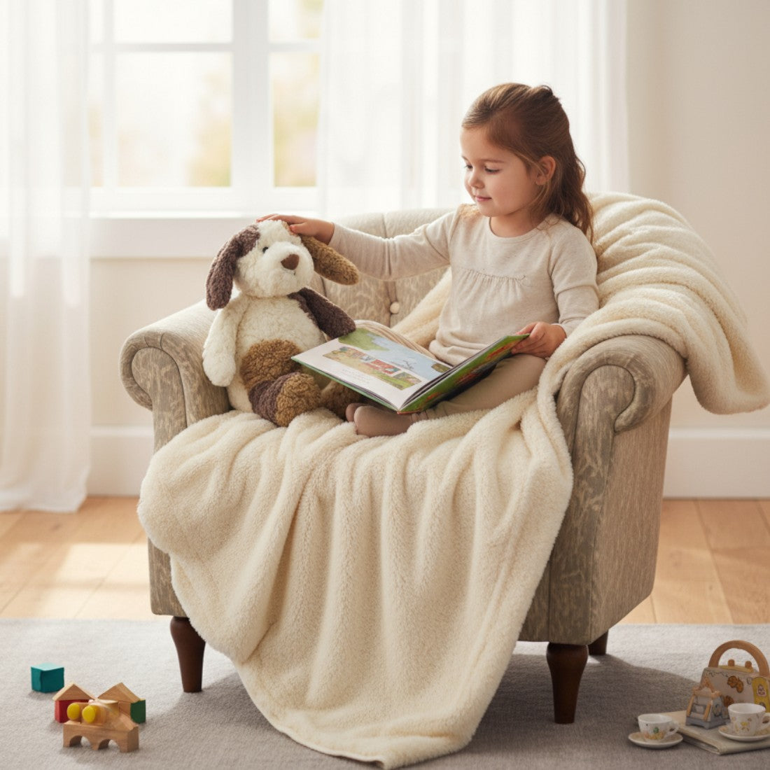 Peluche cane dolce e morbido
