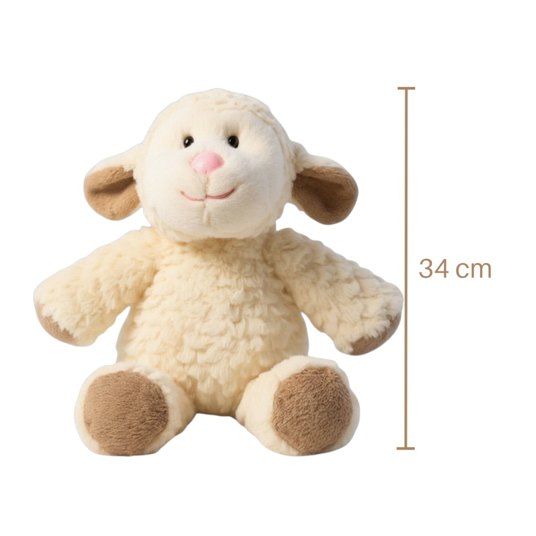 Peluche pecora lana riccia