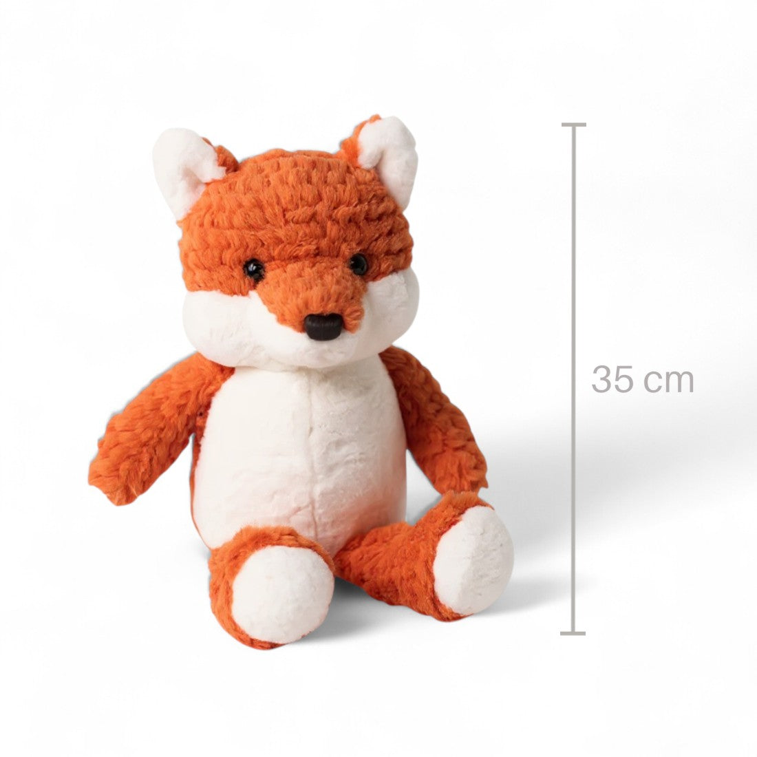 Peluche volpe rossa morbida