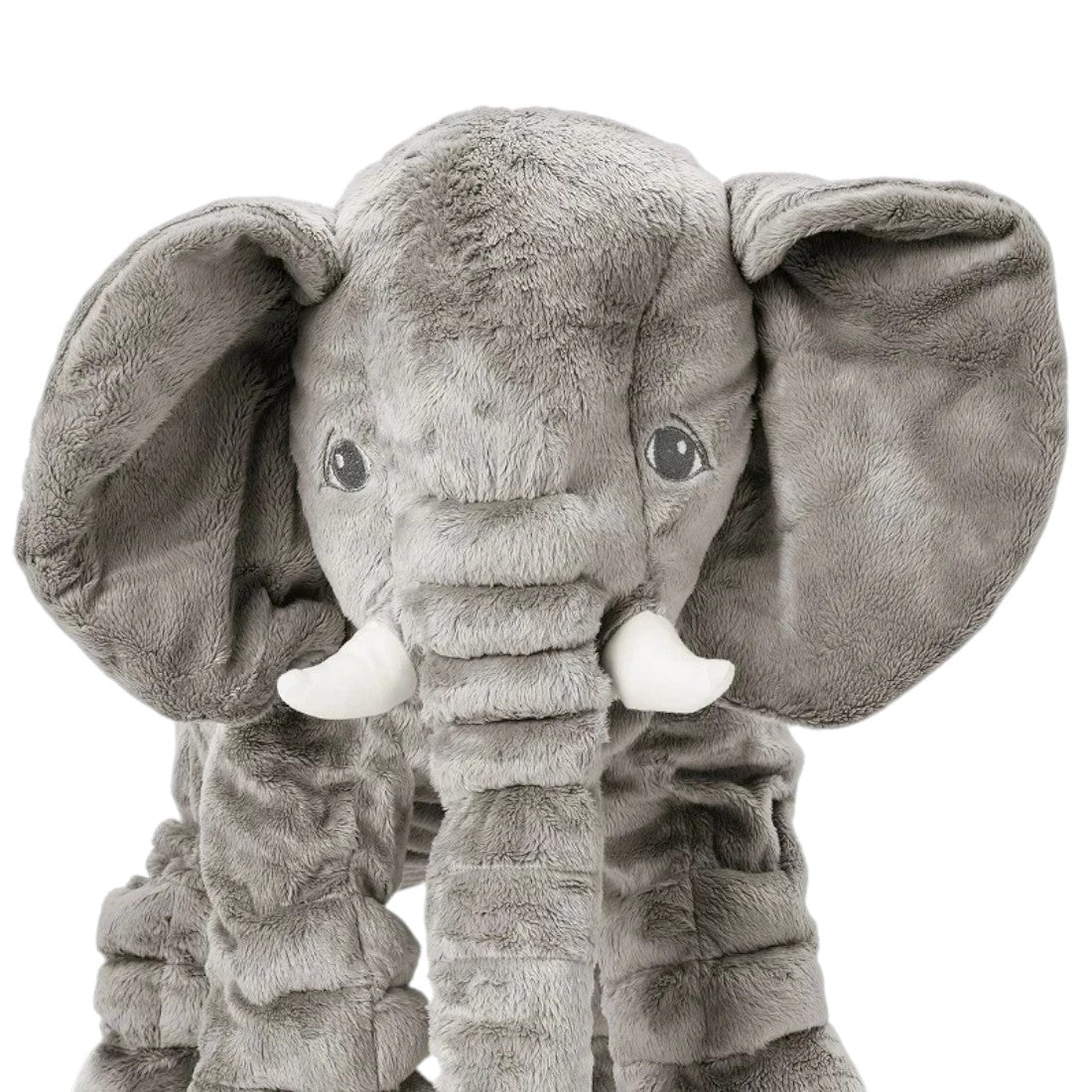 Peluche elefante grigio morbido 40 cm