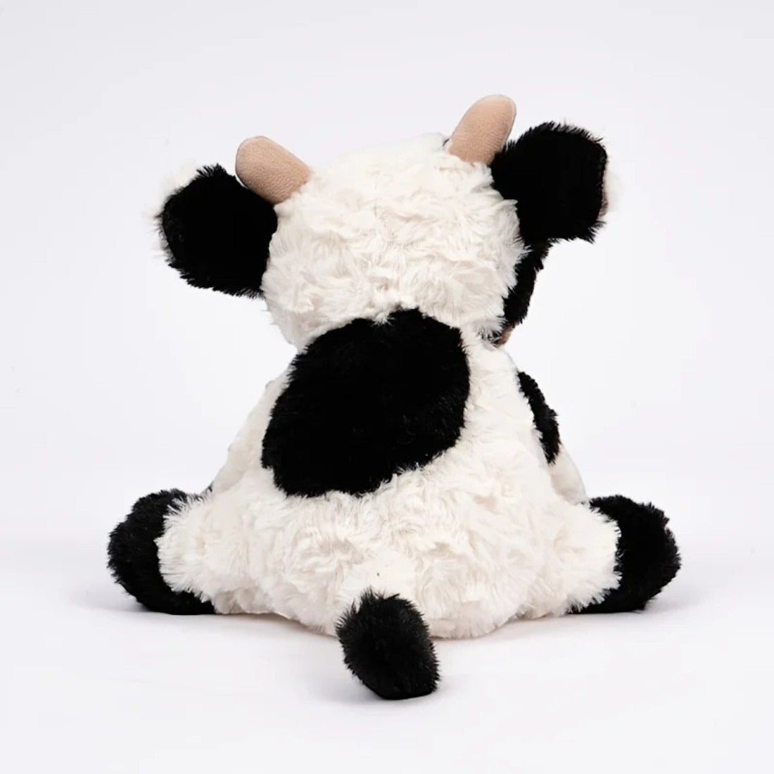 Peluche mucca carina colorata e morbida