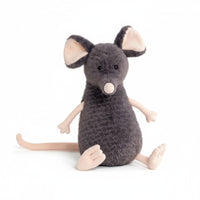 Peluche topo grigio esploratore