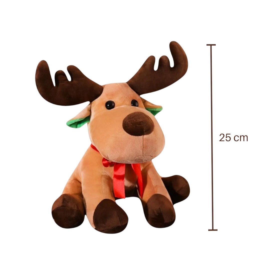 Peluche renna di Natale carina