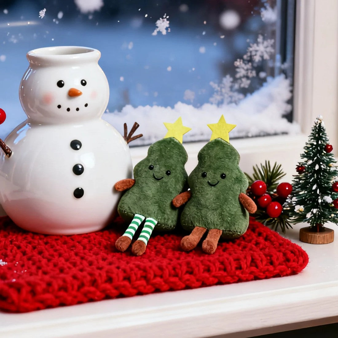Peluche abete di Natale carino kawaii