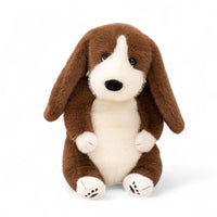 Peluche cane bassotto morbido dalle lunghe orecchie