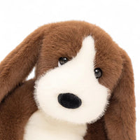 Peluche cane bassotto morbido dalle lunghe orecchie