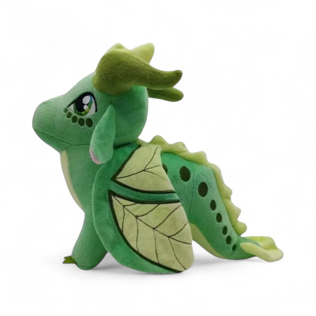 Peluche drago fatato verde tenero