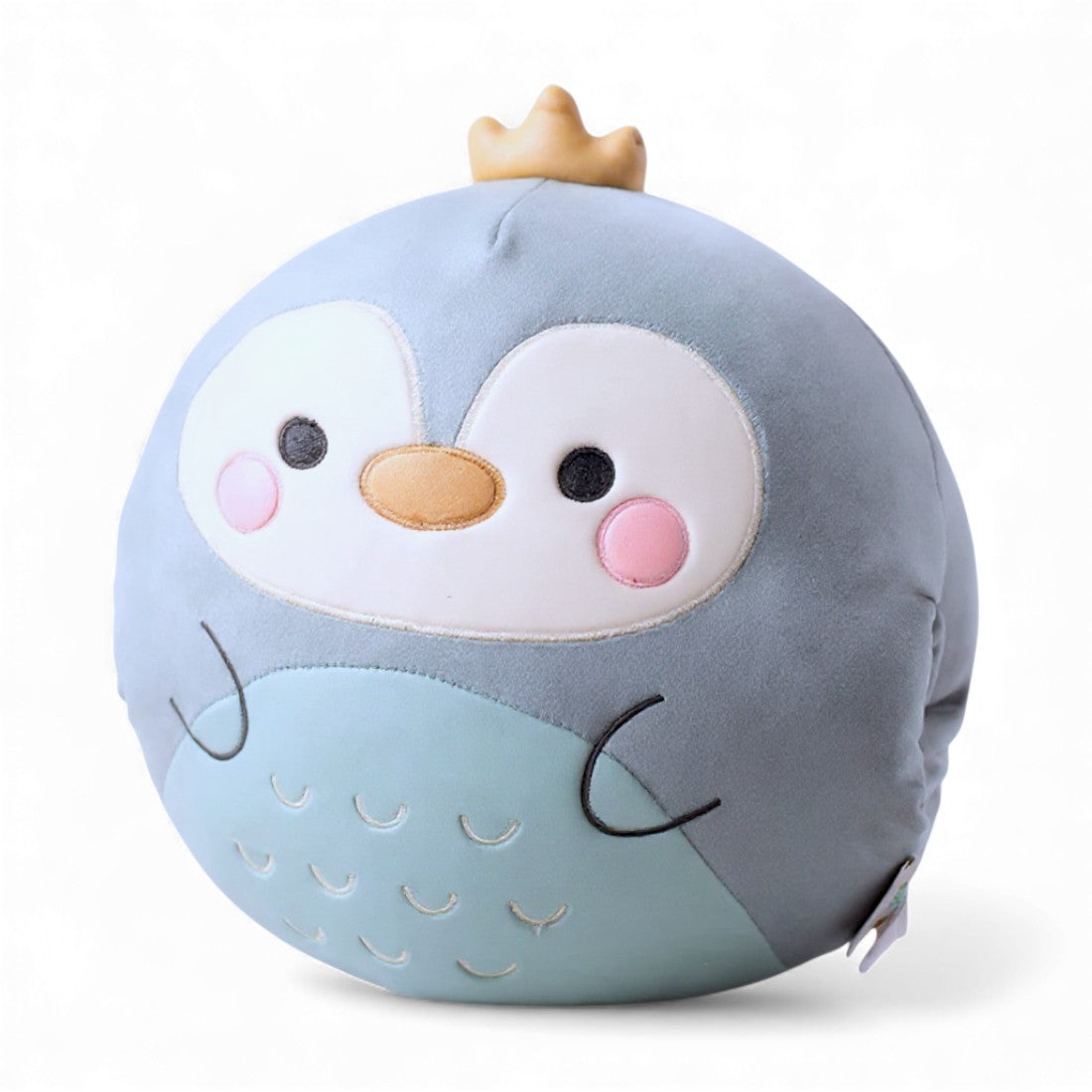 Peluche cuscino rotondo stile Squishmallow