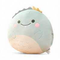 Peluche cuscino rotondo stile Squishmallow