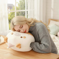 Peluche cuscino rotondo stile Squishmallow