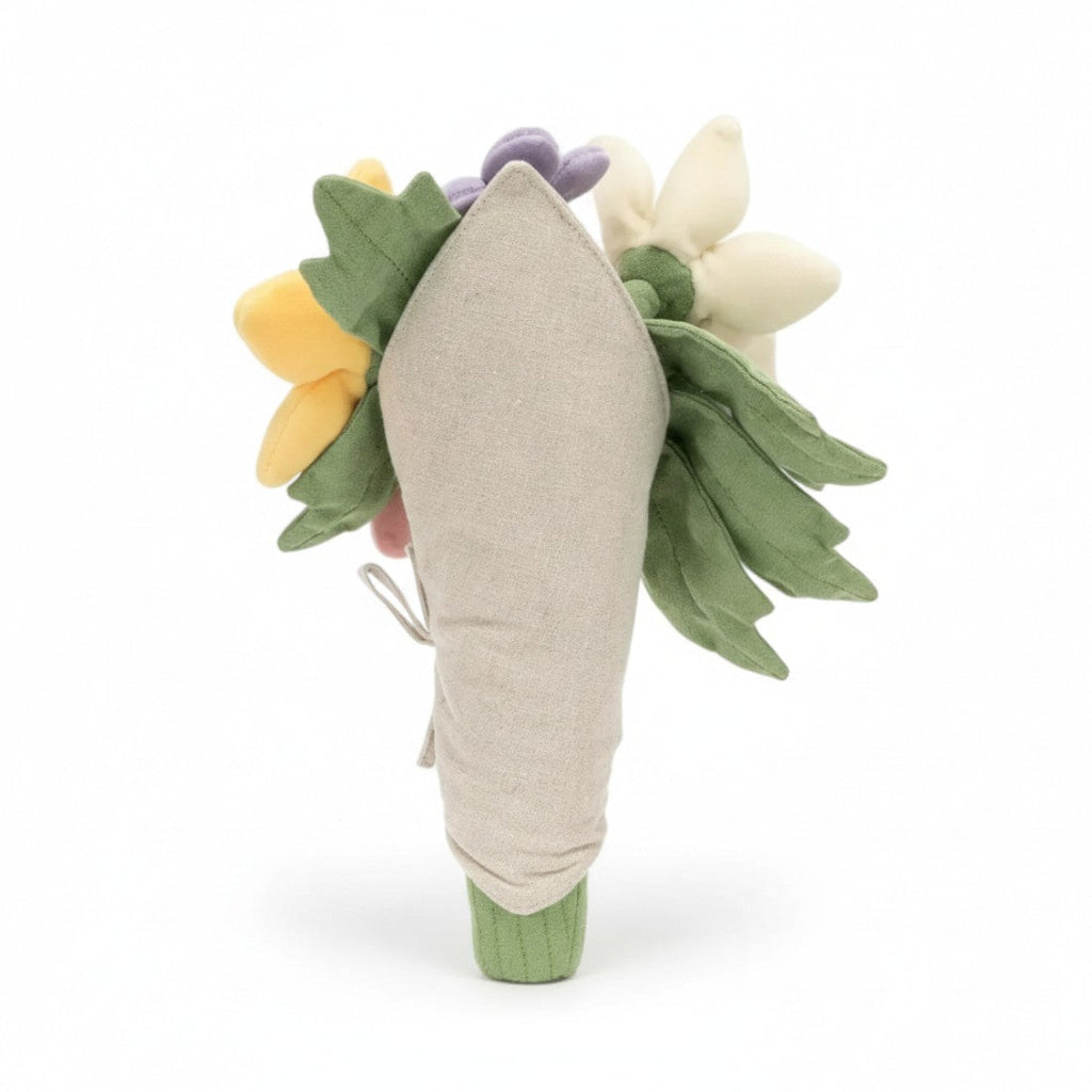 Peluche bouquet di fiori multicolore kawaii