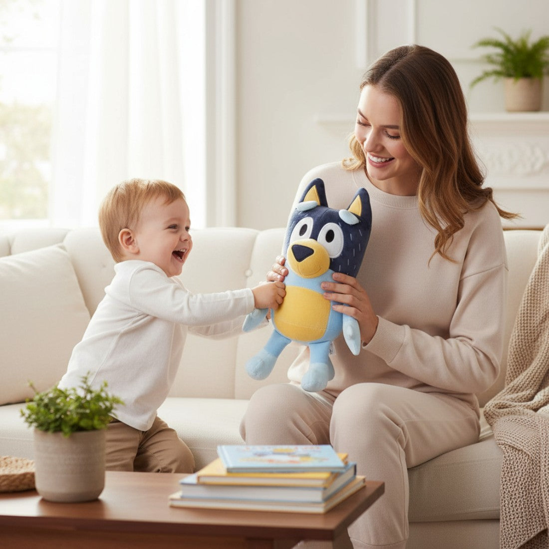 Peluche Bluey – Bandit tutto morbido