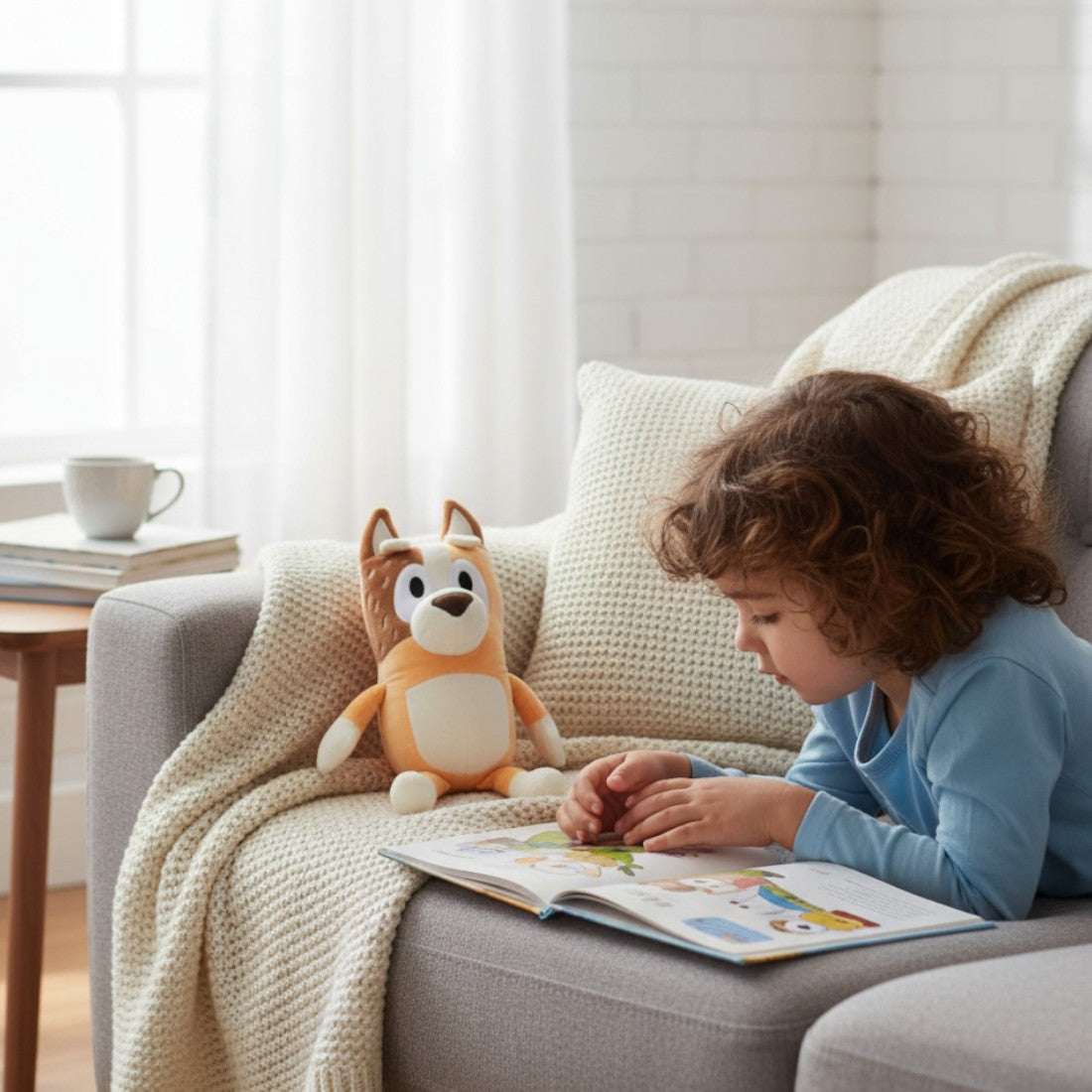 Peluche Bluey – Chilli tutto morbido