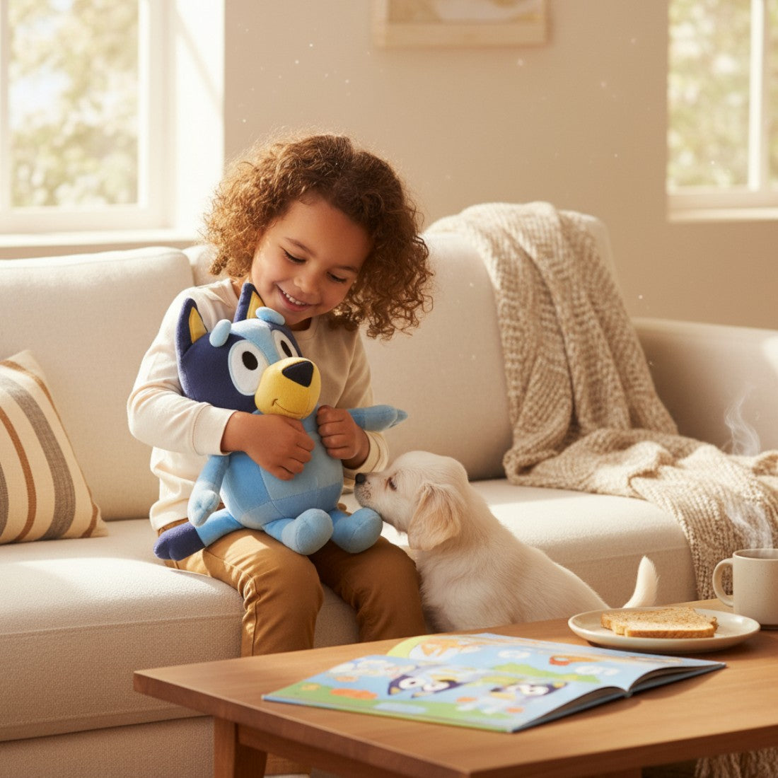 Peluche Bluey tutto morbido
