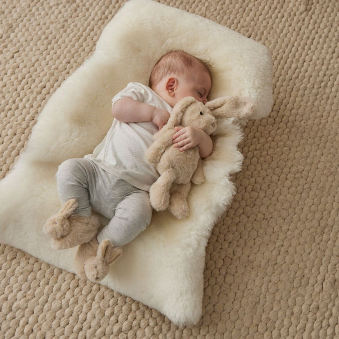 Coniglio di peluche morbido per neonati