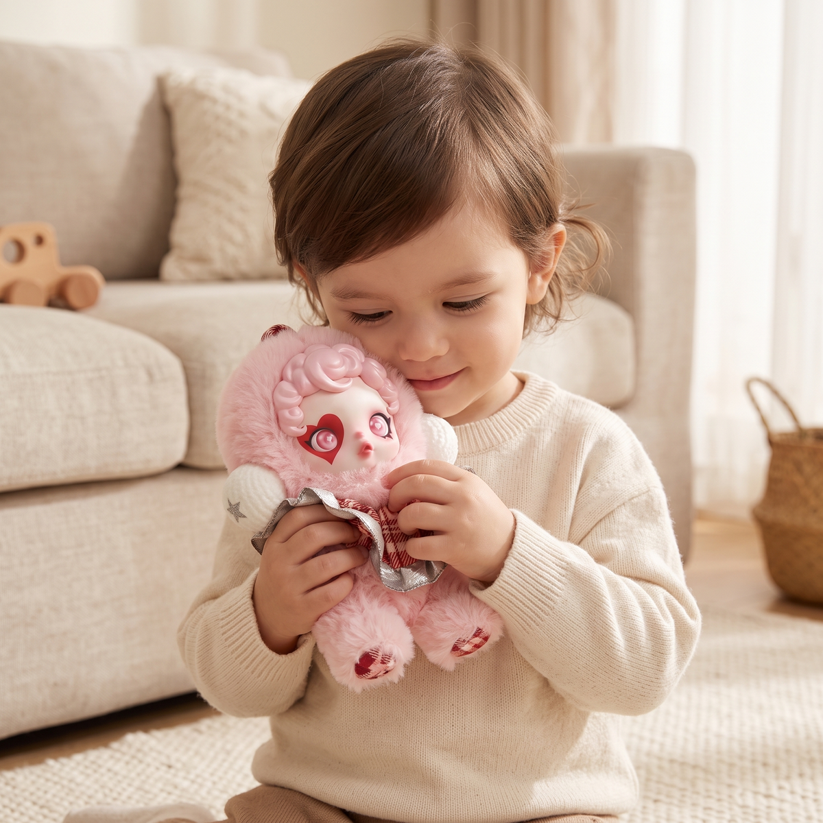 Blind Box Peluche Skullpanda Winter Symphony - Utilizzo cosy in interno