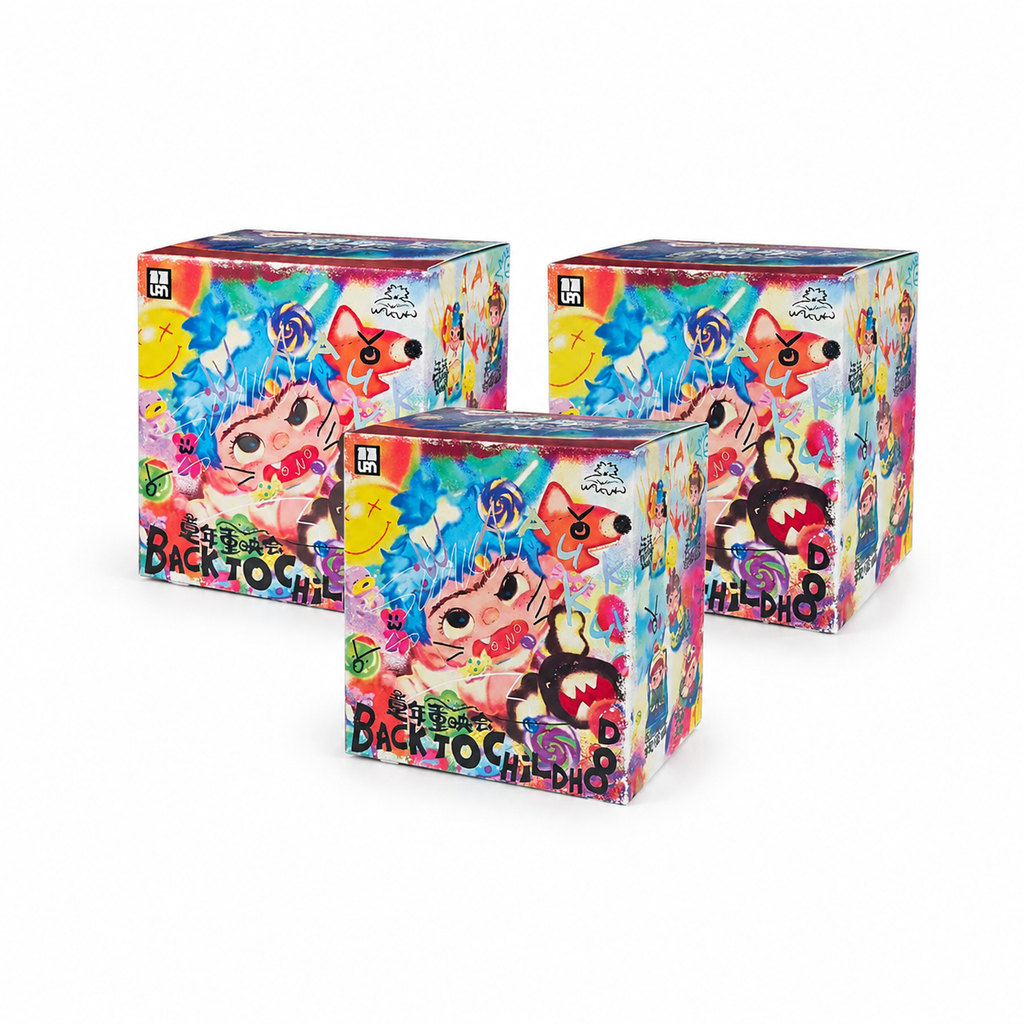 Blind Box Wakuku Back To Childhood - Confezione da 3